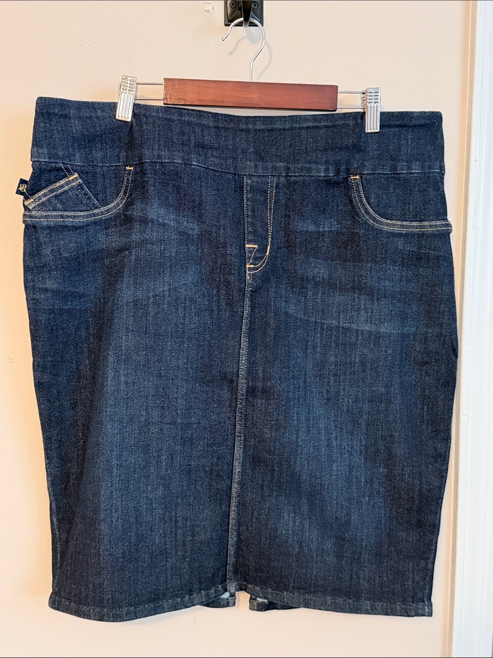 Rock & Republic Indigo Denim Mini Skirt